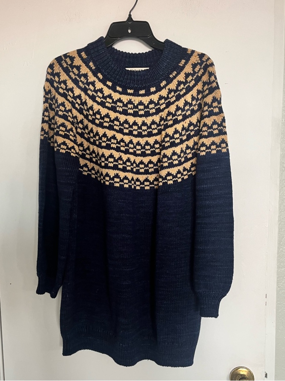 Misha & Puff oversized Fail Isle sweater